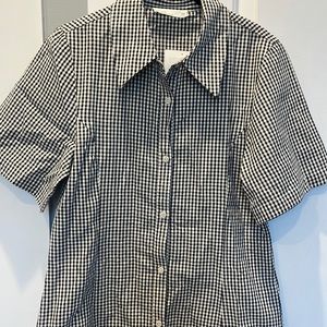 Black and white oak + fort dress